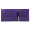 Binders | Samsill U86608 11 in. x 8.5 in. 3 Rings 2 in. Capacity Earth’s Choice Plant-Based Durable Fashion View Binder - Purple (2/Pack) image number 2