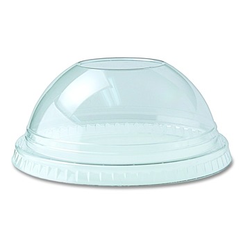 Fabri-Kal 9508059 Kal-Clear/Nexclear 12 to 20 oz. Plastic Drink Cup Lids - Clear (1000/Carton)