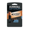 Batteries | Duracell OPT2400B4PRT Optimum Alkaline AAA Batteries (4/Pack) image number 0