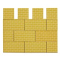 Arts & Crafts Supplies | Bankers Box 1230801 At Play Cardboard Building Block Corrugated Board Assorted 40/Pack image number 2