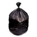 Trash & Waste Bins | Boardwalk H5645TKKR01 23 Gallon 0.9 mil 28 in. x 45 in. Linear Low Density Can Liners - Black (200/Carton) image number 1