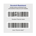 Register & Thermal Paper | Avery 04157 4 in. x 6 in. Multipurpose Thermal Labels - White (220/Roll, 4 Rolls/Box) image number 7