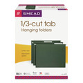 File Folders | Smead 64035 1/3-Cut Tabs Letter Size Hanging Folders - Standard Green (25/Box) image number 0