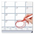 Bulletin Boards | House of Doolittle 1516 18.5 in. x 13 in. 12-Month (Jan to Dec) 2026 Recycled Contempo Desk Pad Calendar - White/Blue Sheets/Blue Binding/Corner image number 2