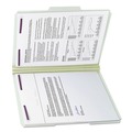 File Folders | Smead 14934 2 in. Expansion Recycled Pressboard Folders with 2 SafeSHIELD Fasteners - Letter Size/Gray-Green (25/Box) image number 2