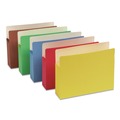 File Folders | Smead 73892 3.5 in. Expansion Letter Size Colored File Pockets - Assorted Colors (5/Pack) image number 0