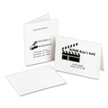 Just Launched | Avery 05315 80 lbs. 4.25 in. x 5.5 in. Note Cards with Matching Envelopes for Laser Printers - Uncoated White (60 Cards, 2 Cards/Sheet, 30 Sheets/Box) image number 1