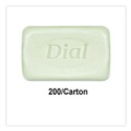 Hand Soaps | Dial Professional 10923 00098 2.5 oz. Unwrapped Antibacterial Deodorant Bar Soap - lean Fresh Scent (200/Carton) image number 3
