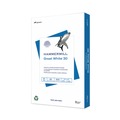 Copy & Printer Paper | Hammermill 86750 Great White 30 92 Bright 3 Hole 20 lbs. 11 in. x 17 in. Recycled Print Paper - White (500/Ream) image number 0