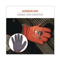 Cleaning Gloves | Ergodyne 17624 ProFlex 7401 Coated Lightweight Winter Gloves - Large Orange (1-Pair) image number 7