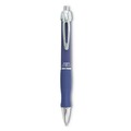 Pens | Zebra 42620 0.7 mm Retractable Medium Sarasa Dry X10 Gel Pen - Blue Ink, Blue/Silver Barrel (1-Dozen) image number 0