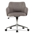 Office Chairs | Alera ALECS4251 Captain Series 17.5 in. - 20.5 in. Mid-Back Chair with 275 lbs. Capacity - Gray Tweed image number 1