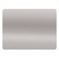 Food Trays, Containers, and Lids | Handi-Foil HFA 4045L 6.25 in. x 8.37 in. Foil Laminated Board Lid for Take Out Containers - White/Silver (500/Carton) image number 1