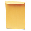 Envelopes & Mailers | Quality Park QUA43767 10 in. x 13 in. #13 1/2 Cheese Blade Flap Redi-Seal Catalog Envelope - Brown Kraft (100/Box) image number 1
