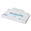 Just Launched | HOSPECO HG-1000 Health Gards Half-Fold 14.25 in. x 16.5 in. Toilet Seat Covers - White (1000/Carton) image number 2