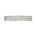 Mops | Boardwalk BWK1660CT 60w x 5d Cut-End Disposable Cotton Dust Mop Head (12/Carton) image number 0