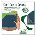 Frames | Geographics 49017 9.75 in. x 12.5 in. Certificate/Document Cover - Navy With Gold Foil (5/Pack) image number 1