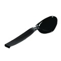 Cutlery | WNA WNA A7SPBL 9 in. Plastic Spoons - Black (144/Carton) image number 1