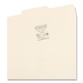 File Folders | Smead 10332 1/3-Cut Tabs Center Position Letter Size 0.75 in. Expansion File Folders - Manila (100/Box) image number 2