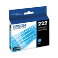 Ink & Toner | Epson T222220S 165 Page-Yield (T222) Claria Ink - Cyan image number 1