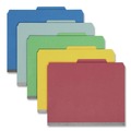 File Folders | Smead 14025 6-Section Pressboard Top Tab Classification Folders with 6 SafeSHIELD Fasteners - Letter Size/Assorted (10/Box) image number 0