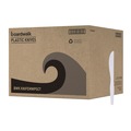  | Boardwalk BWK KNIFEMWPS Mediumweight Polystyrene Cutlery Knife - White (1000/Carton) image number 0