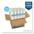 Just Launched | Dixie 5342DX PerfecTouch 12 oz.Paper Hot Cups - Coffee Haze Design (25/Sleeve, 20 Sleeves/Carton) image number 1