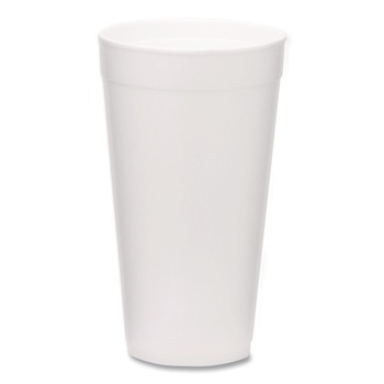WinCup 221976 20 oz Foam Drink Cups - White (500/Carton)