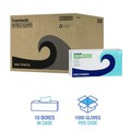 Disposable Gloves | Boardwalk 395MCTA 5 mil. Disposable Powder-Free Nitrile Gloves - Medium, Blue (1000/Carton) image number 6