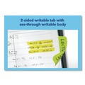 Dividers & Tabs | Avery 74756 2 in. x 1.5 in. 1/5-Cut Standard Ultra Tabs Repositionable Tabs - Assorted Neon Colors (48/Pack) image number 4