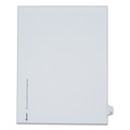 Dividers & Tabs | Avery 82201 10-Tab "3-in 11 in. x 8.5 in. Allstate Style Preprinted Legal Exhibit Side Tab Index Dividers - White (25/Pack) image number 0