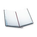Notebooks & Pads | Boorum & Pease 9-500-R 13.75 x 8.38 Sheets Record-Style Rule Account Record Book - Black/Red/Gold Cover image number 2
