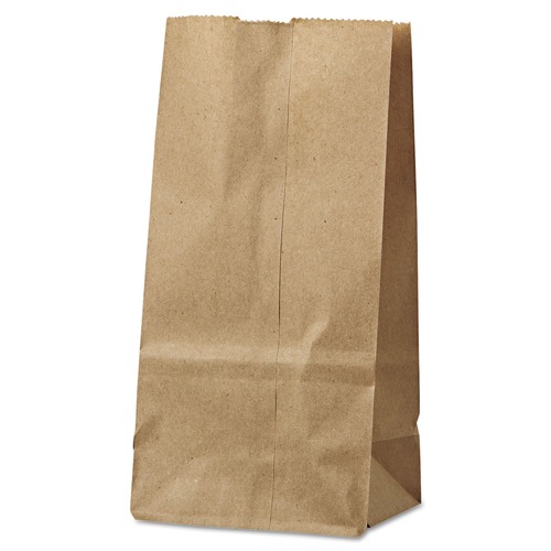 Paper Bags | General 18402 30-lb. Capacity #2 Grocery Paper Bags - Kraft (500 Bags/Bundle) image number 0