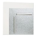 White Boards | U Brands 2798U00-01 35 in. x 23 in. Floating Glass Ghost Grid Dry Erase Board - White image number 5