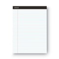 Notebooks & Pads | Universal UNV30730 8.5 in. x 11 in. Premium Wide/Legal Ruled Writing Pads with Heavy-Duty Back - Black Headband (12/Pack) image number 2