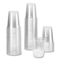 Cups and Lids | Karat C-KC12-S 12 oz. 92 mm Rim Diameter PET Plastic Cups - Clear (1000/Carton) image number 2