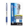 Pens | Pilot 32221 EasyTouch Medium 1 millimeter Retractable Ballpoint Pen - Blue Ink/Clear Barrel (1-Dozen) image number 0