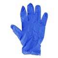Disposable Gloves | Boardwalk 380MBXA 380 Series 4 mil Thick 9.5 in. Long Powder-Free Disposable General-Purpose Nitrile Gloves - Medium, Blue (100/Box) image number 1