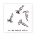 Cleaning & Janitorial Accessories | Universal UNV76883 11 in. x 8.5 in. Horizontal Wall Mount Sign Holders - Clear (2/Pack) image number 5
