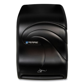 PAPER TOWEL HOLDERS | San Jamar T1490TBK 11.75 in. x 9.25 in. x 16.5 in. Smart System with iQ Sensor Towel Dispenser - Black Pearl