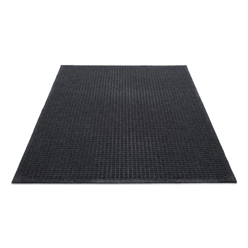 Just Launched | Guardian EG030504 EcoGuard 36 in. x 60 in. Rubber Indoor/Outdoor Wiper Mat - Charcoal image number 0