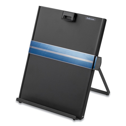 Desktop Organizers | Fellowes Mfg Co. 11053 200 Sheet Capacity Steel Metal Copyholder - Black image number 0