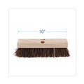 Labor Day Sale | Boardwalk BWK3110 10 in. Brush 2 in. Brown Palmyra Bristles Deck Brush Head image number 2