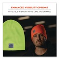 Safety & First Aid | Ergodyne 16814 N-Ferno 6812 One Size Fits Most Rib Knit Beanie - Orange image number 5