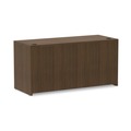 Office Desks & Workstations | Alera ALEVA256024WA 59.13 in. x 23.63 in. x 29.5 in. Valencia Series Credenza Shell - Modern Walnut image number 3