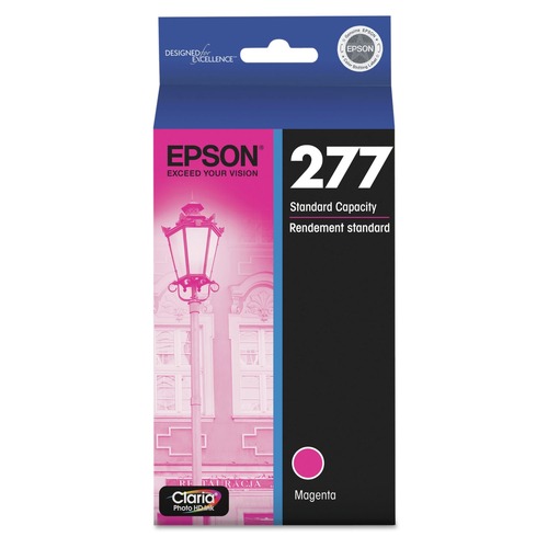 Ink & Toner | Epson T277320-S T277320-S Claria (277) 360 Page-Yield Ink Cartridge - Magenta image number 0
