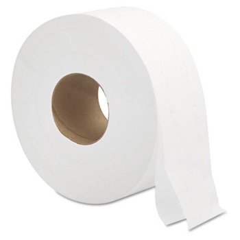  | General Supply 8112 9 in. 2 Ply Jumbo Roll Bath Tissue - White (12/Carton)