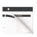 Notebooks & Pads | AT-A-GLANCE SK14-00 12-Month (Jan to Dec): 2026 18 in. x 11 in. Compact Desk Pad - White Sheets, Black Binding/Clear Corners image number 3
