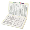 File Folders | Smead 15310 0.75 in. Expansion Legal Size Straight Tabs 11-pt Manila Reinforced Tab File Folders - Manila (100/Box) image number 3