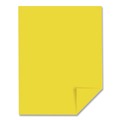 Copy & Printer Paper | Neenah Paper 26701 8.5 in. x 11 in. 20 lbs Bond Weight Exact Brights Paper - Bright Yellow (500/Ream) image number 2